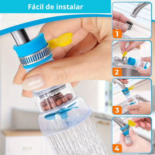 FILTRO GIRATORIO Y PURIFICADOR DE AGUA