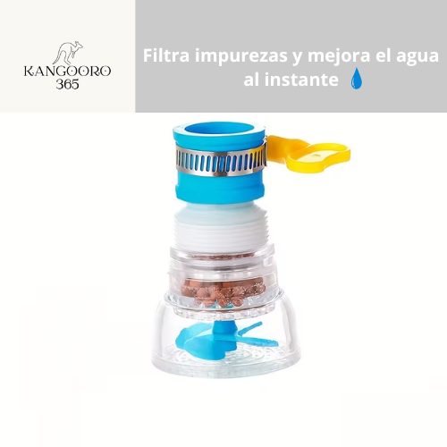 FILTRO GIRATORIO Y PURIFICADOR DE AGUA